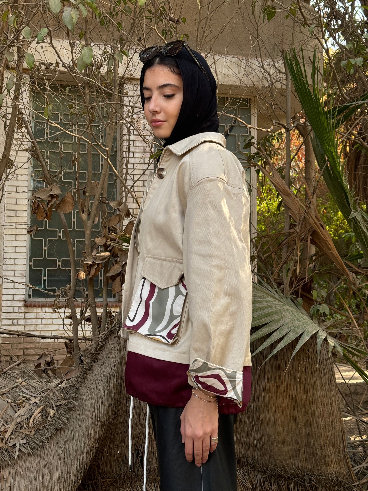 Gabardine jacket