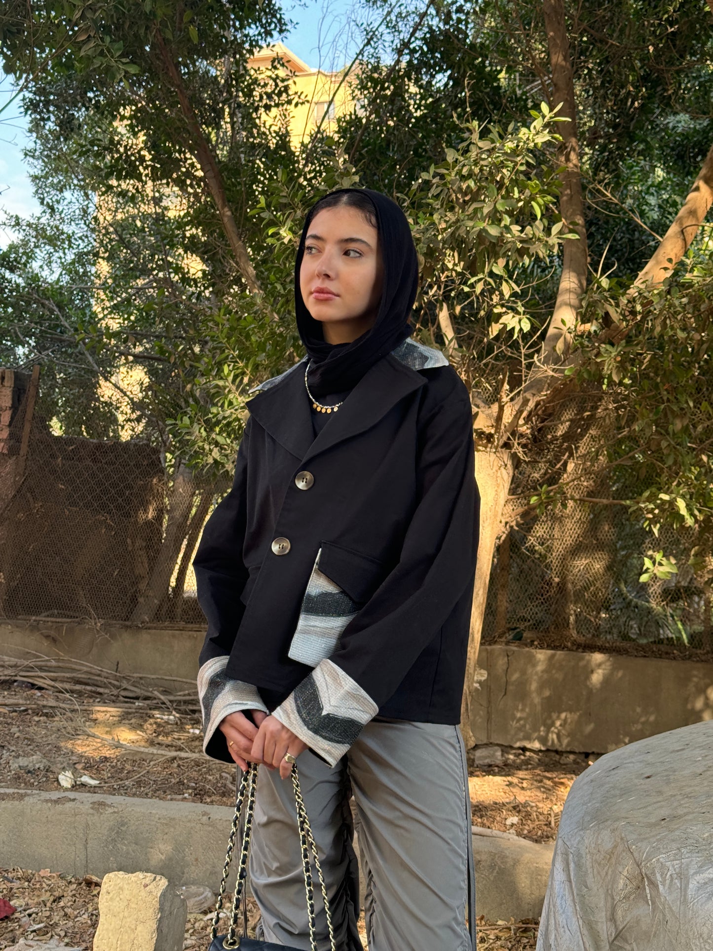 Gabardine jacket