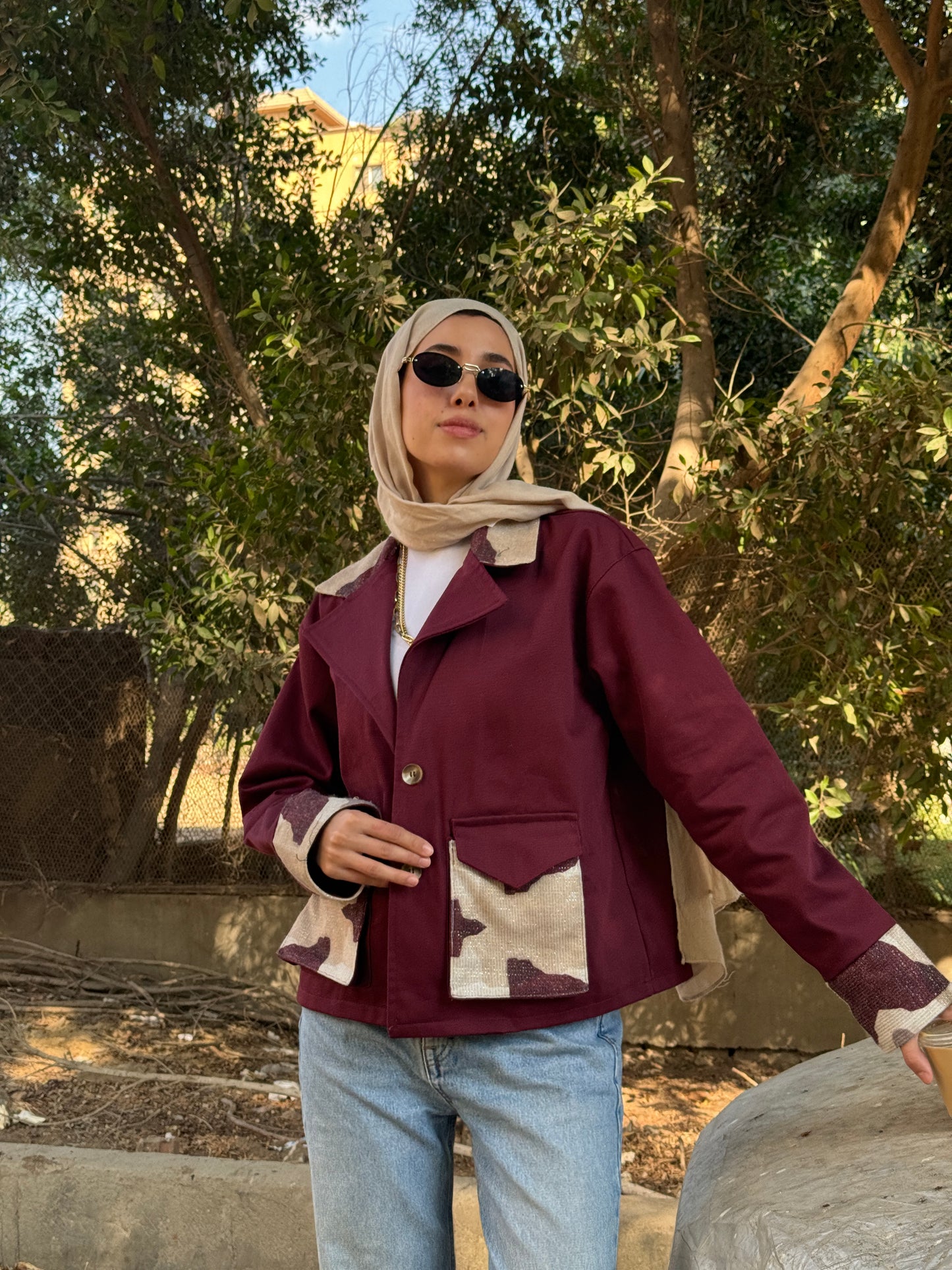Gabardine jacket