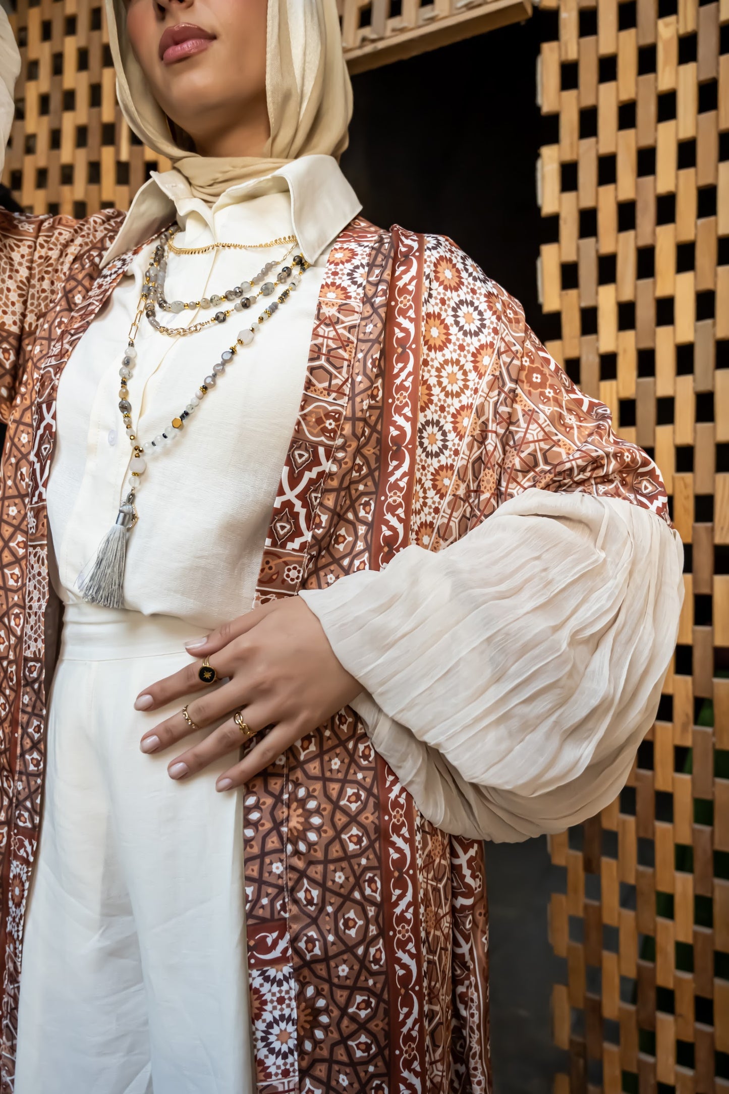 Aliyah long kimono