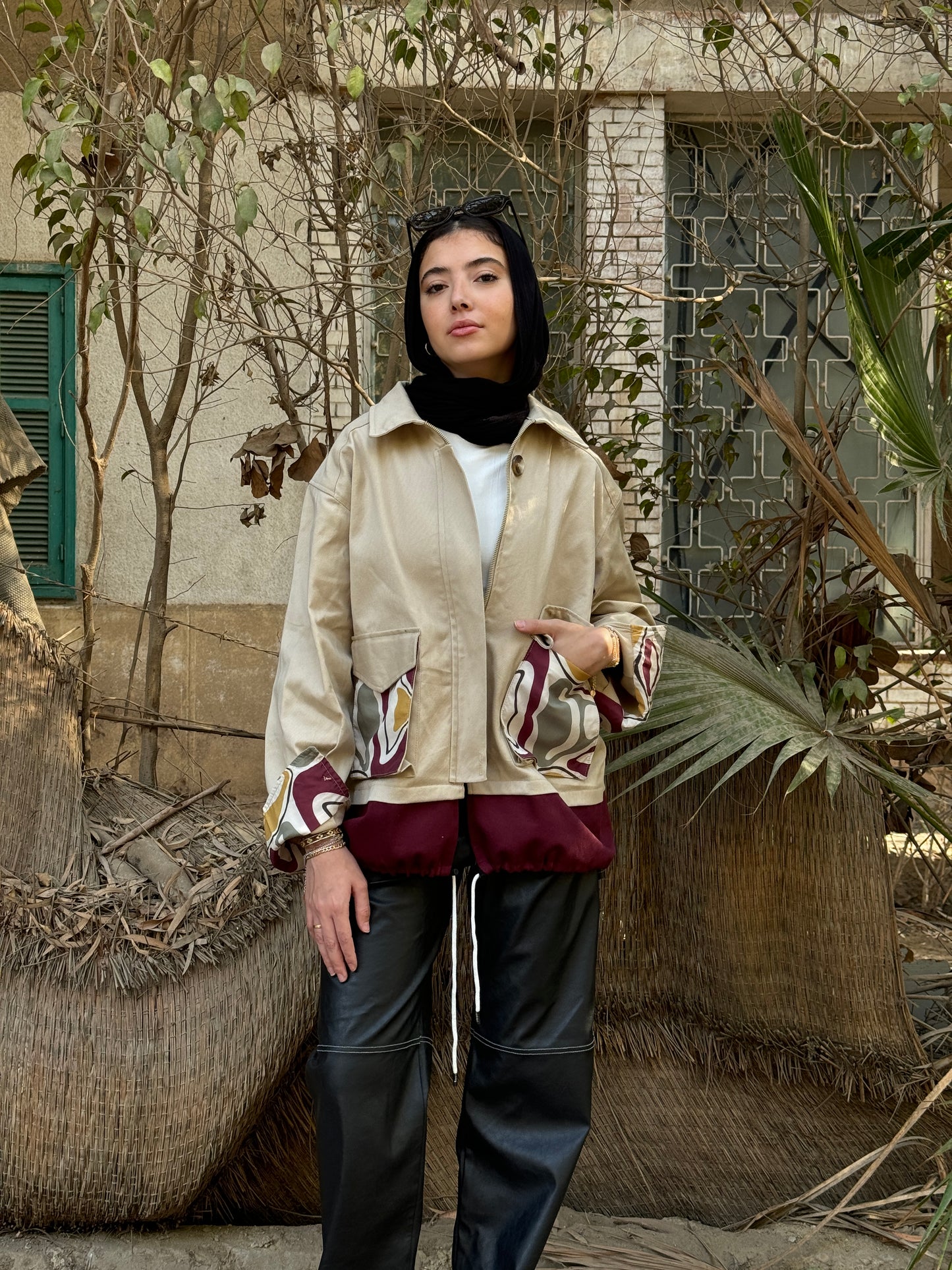 Gabardine jacket