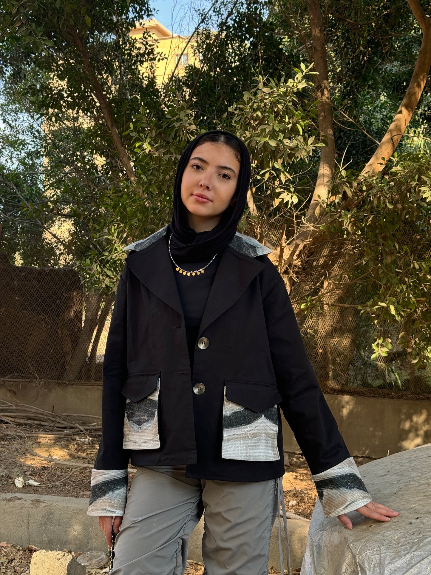 Gabardine jacket