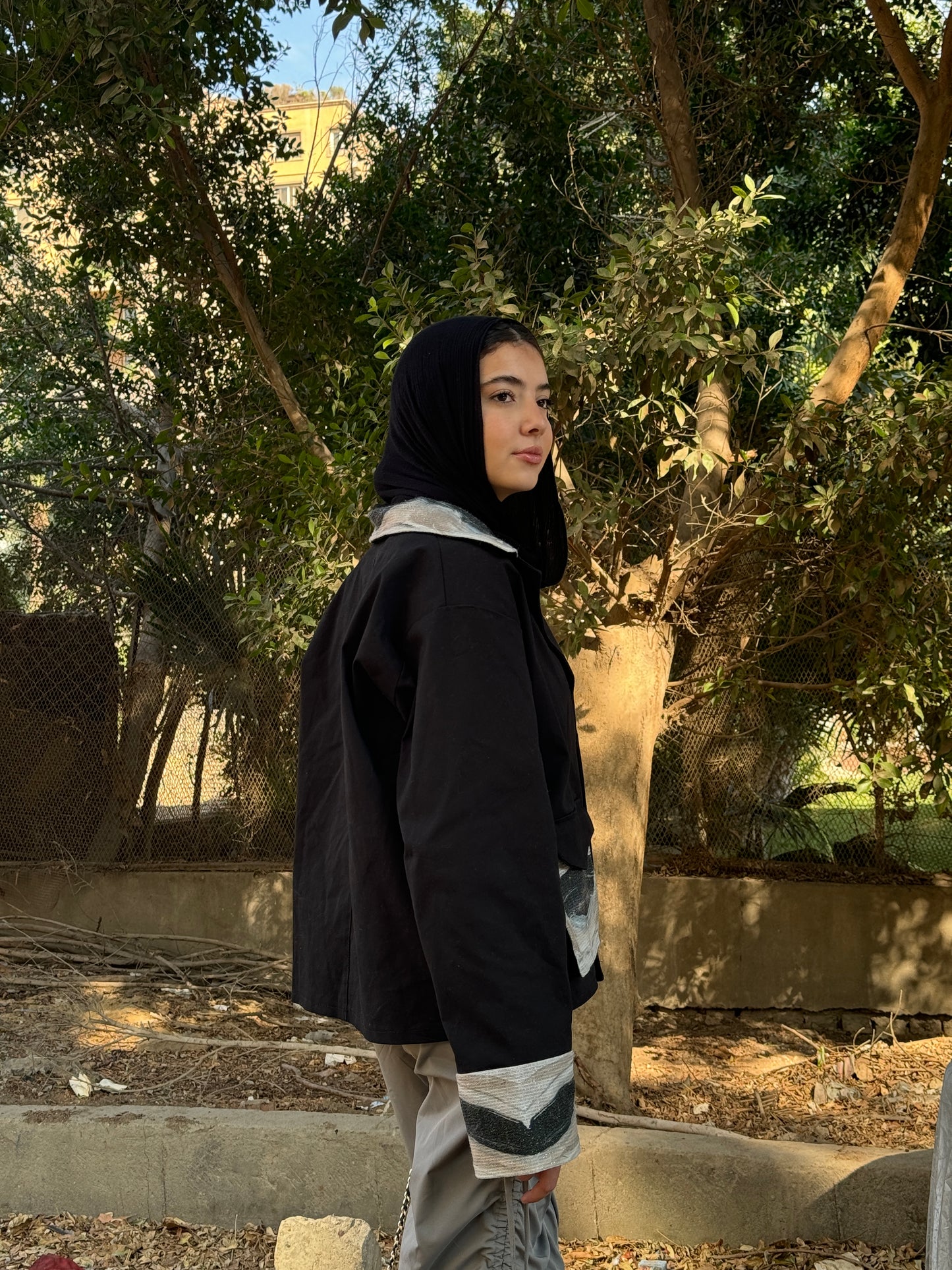 Gabardine jacket
