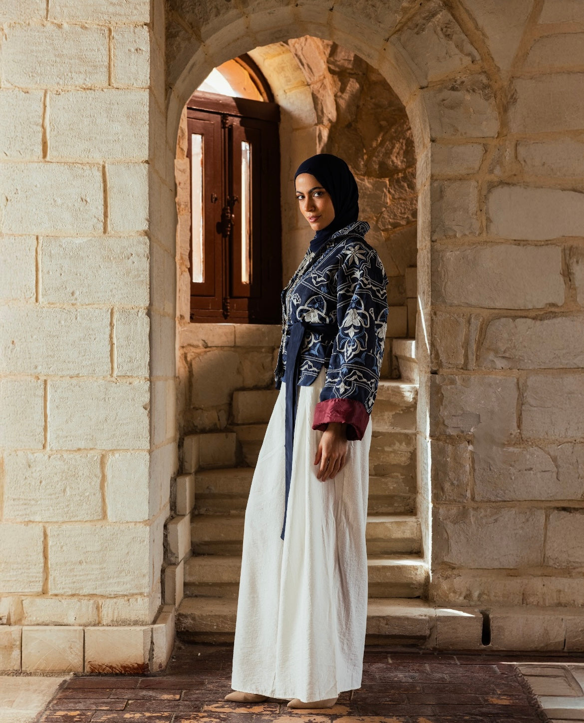 Andalus Jacket in Navy