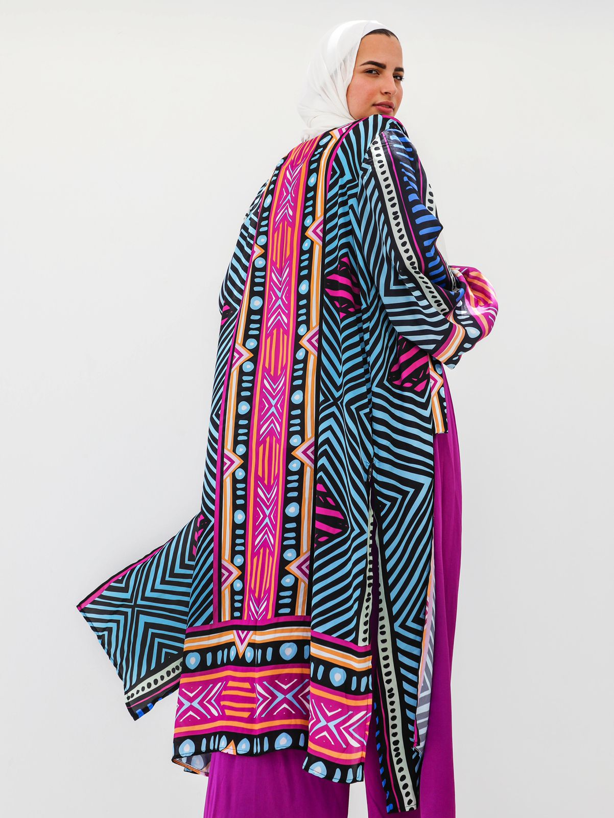 Maze Kimono