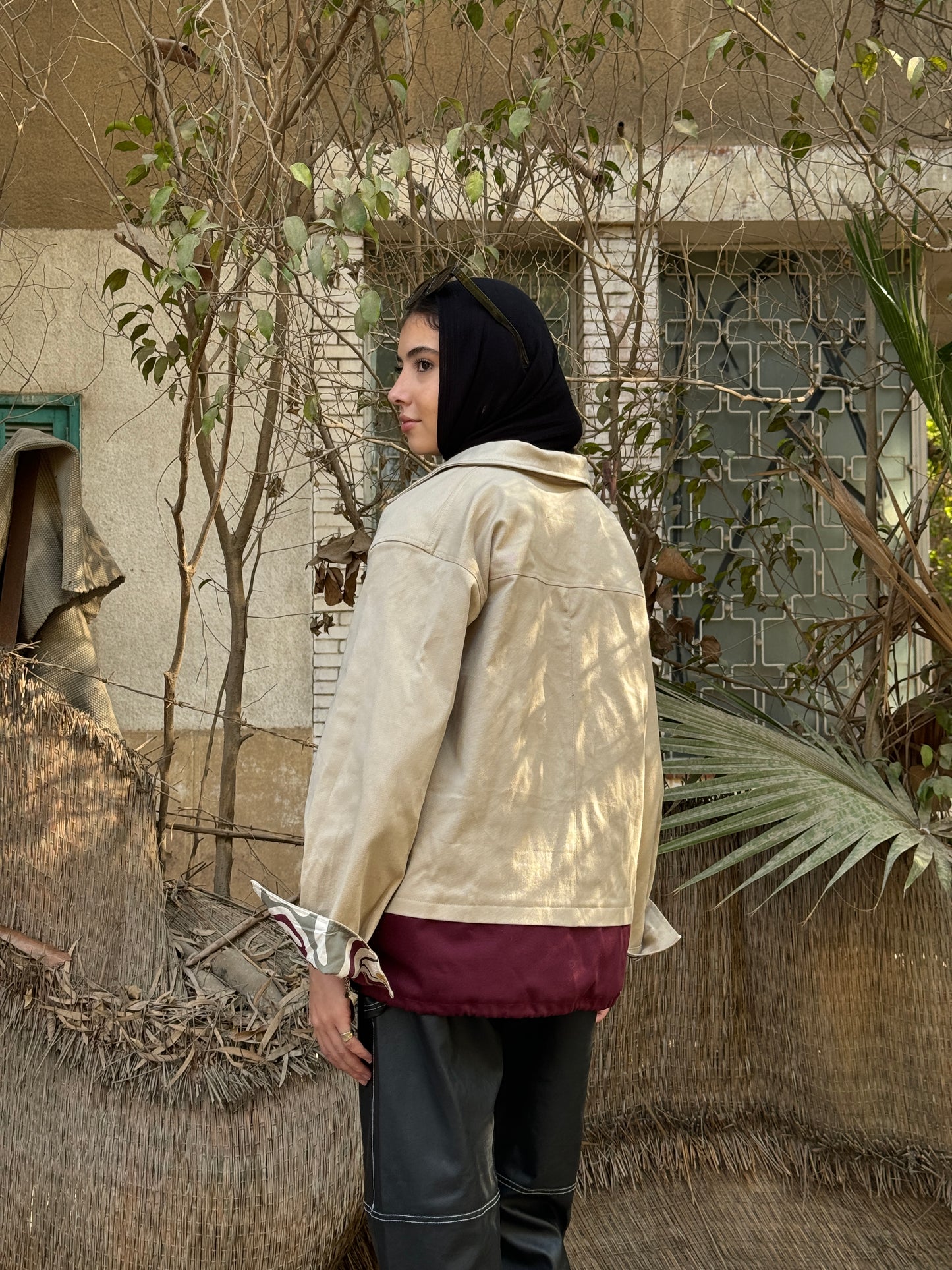 Gabardine jacket