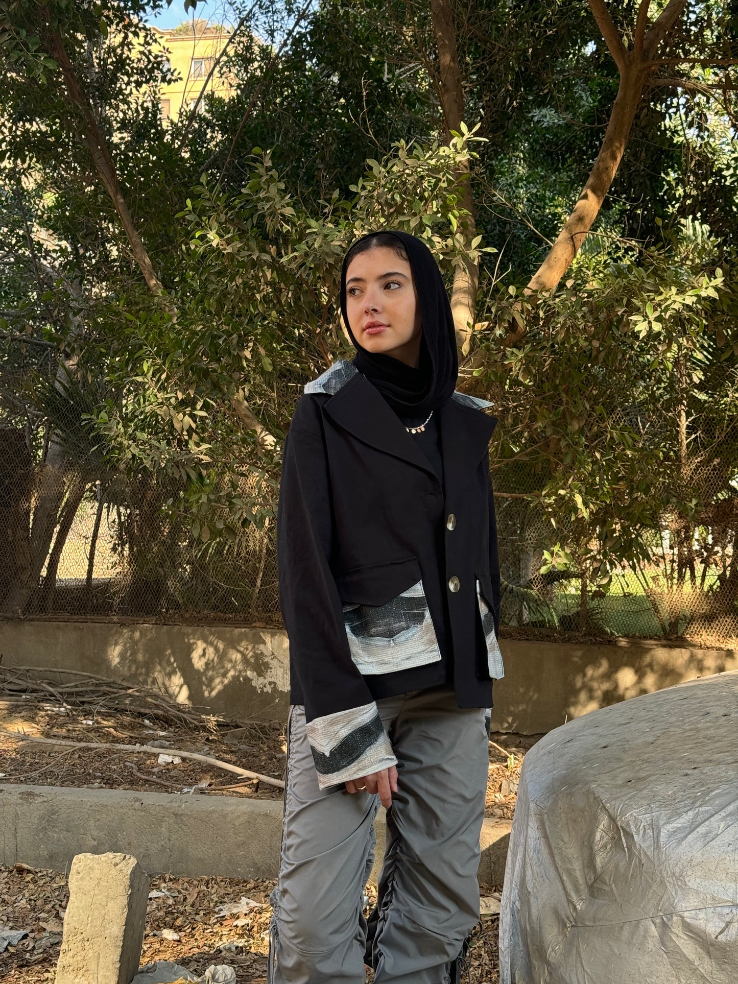 Gabardine jacket