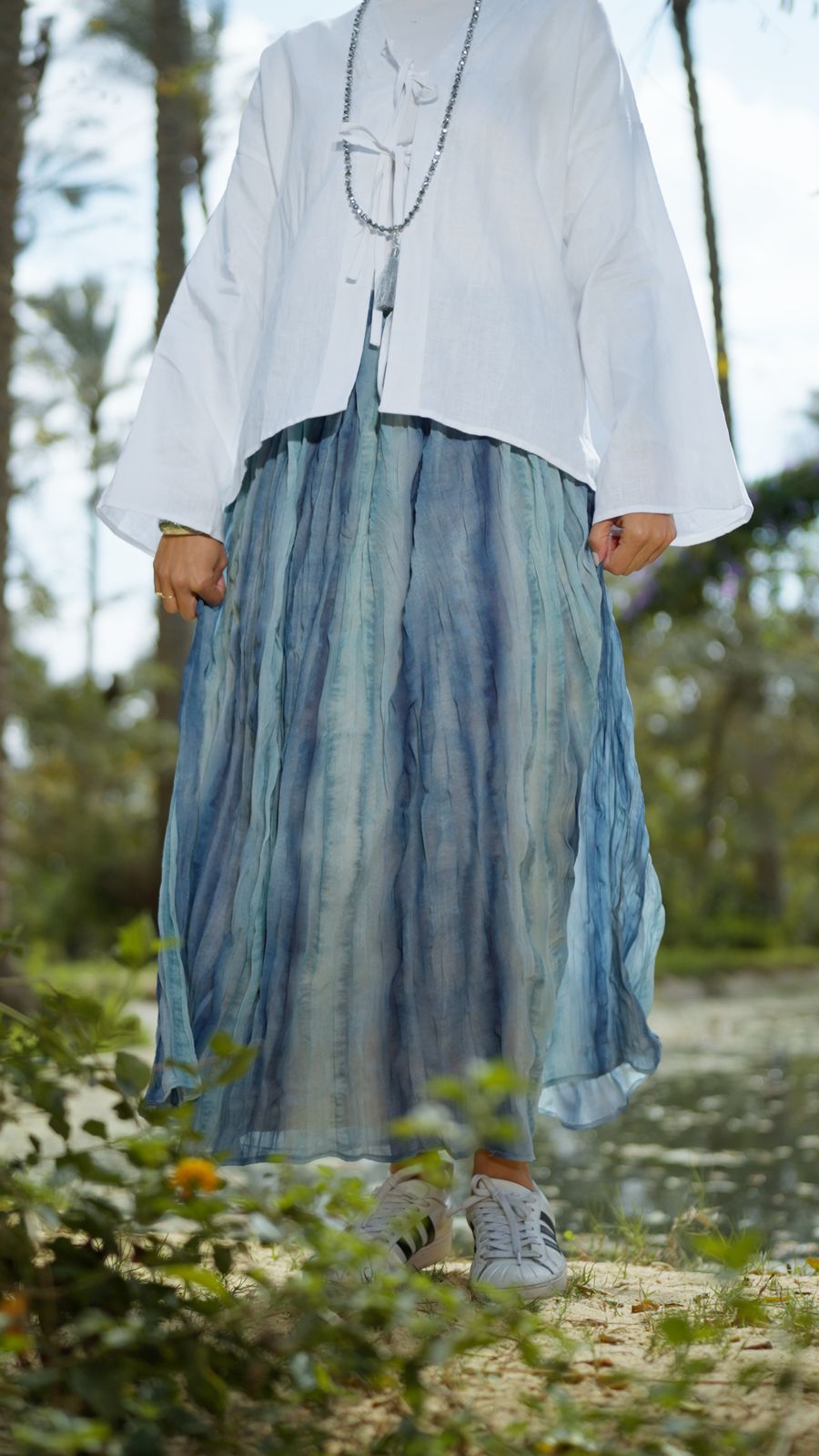 White Linen top