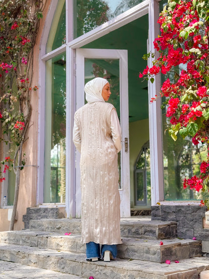 Iris Dress In Beige