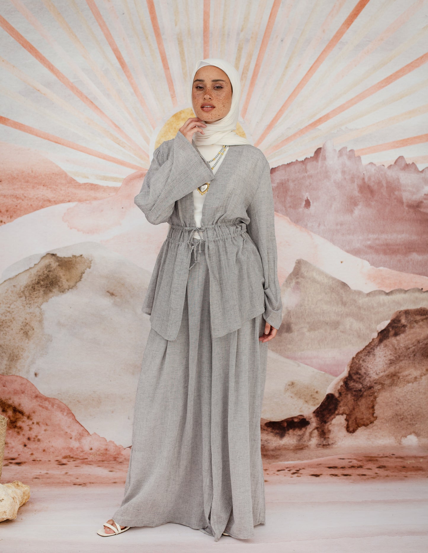 Luna pants 01 in Grey