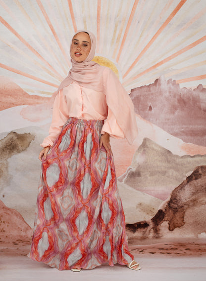 Peach melon Skirt