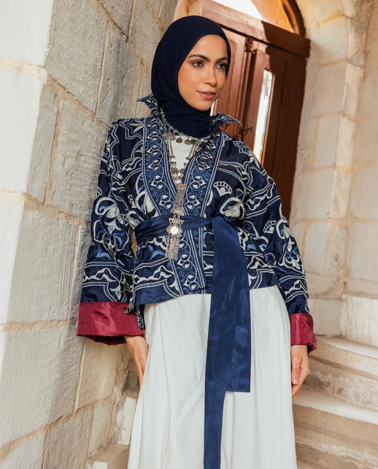 Andalus Jacket in Navy