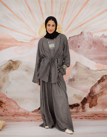 Luna pants 02 in Grey