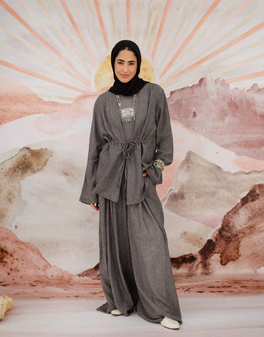 Luna pants 02 in Grey