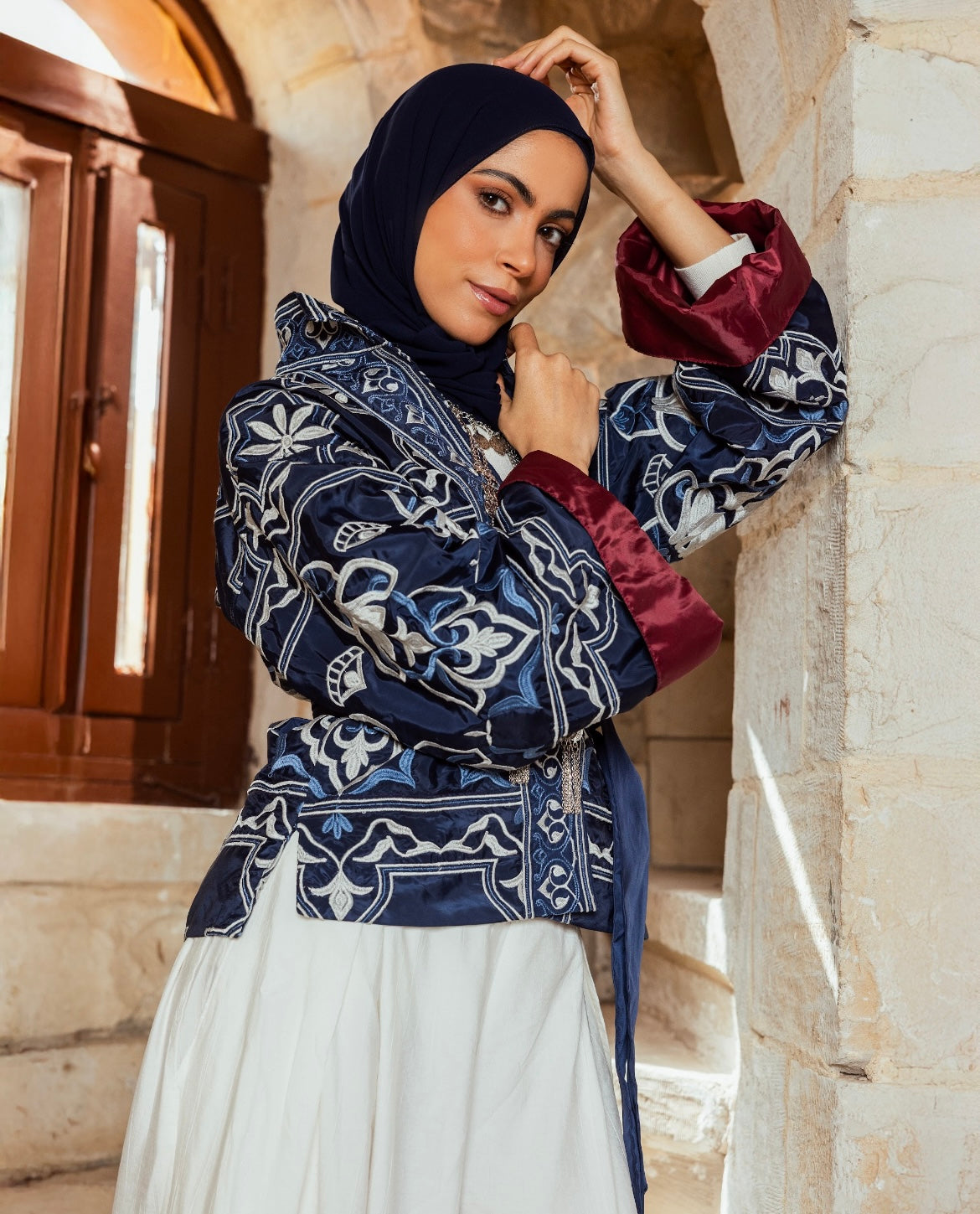 Andalus Jacket in Navy