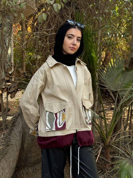 Gabardine jacket