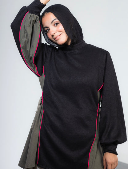 Black sweatshirt