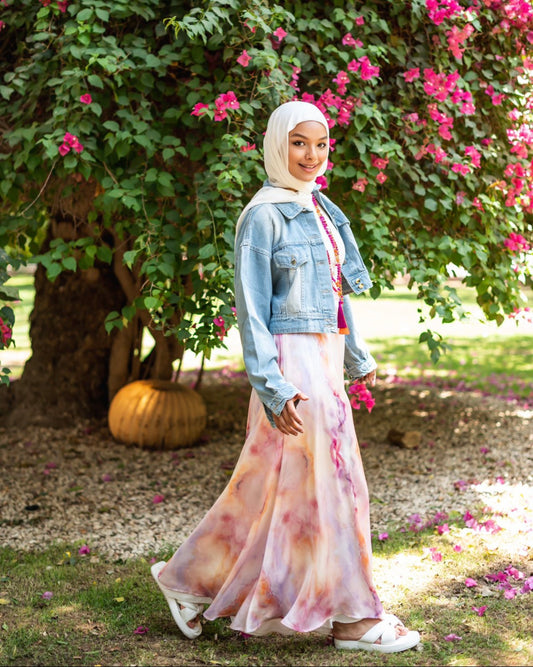 Candy floss skirt